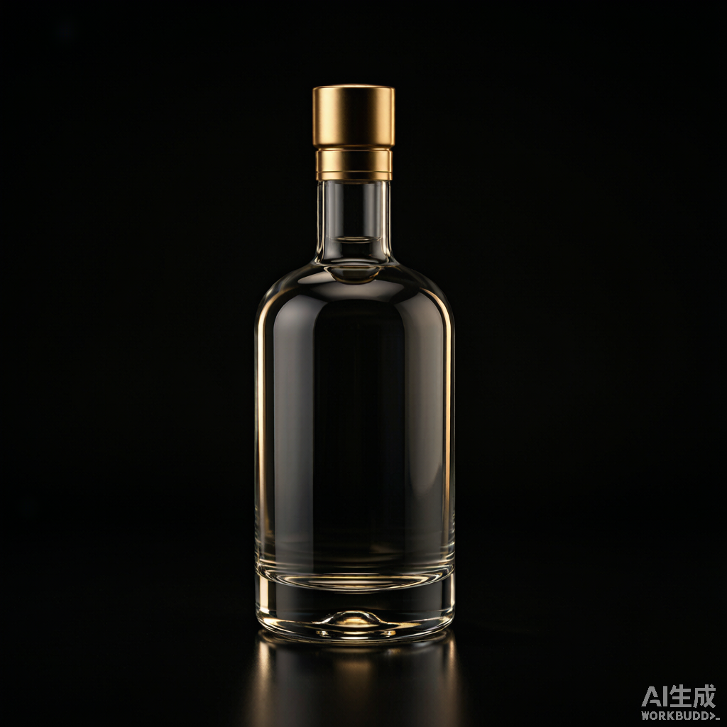 Premium Heavy-Bottom Baijiu Bottle